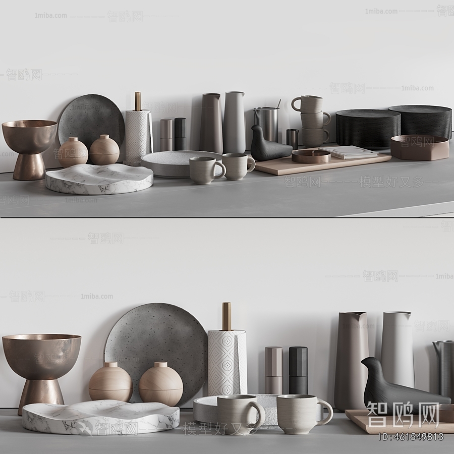 Wabi-sabi Style Tableware