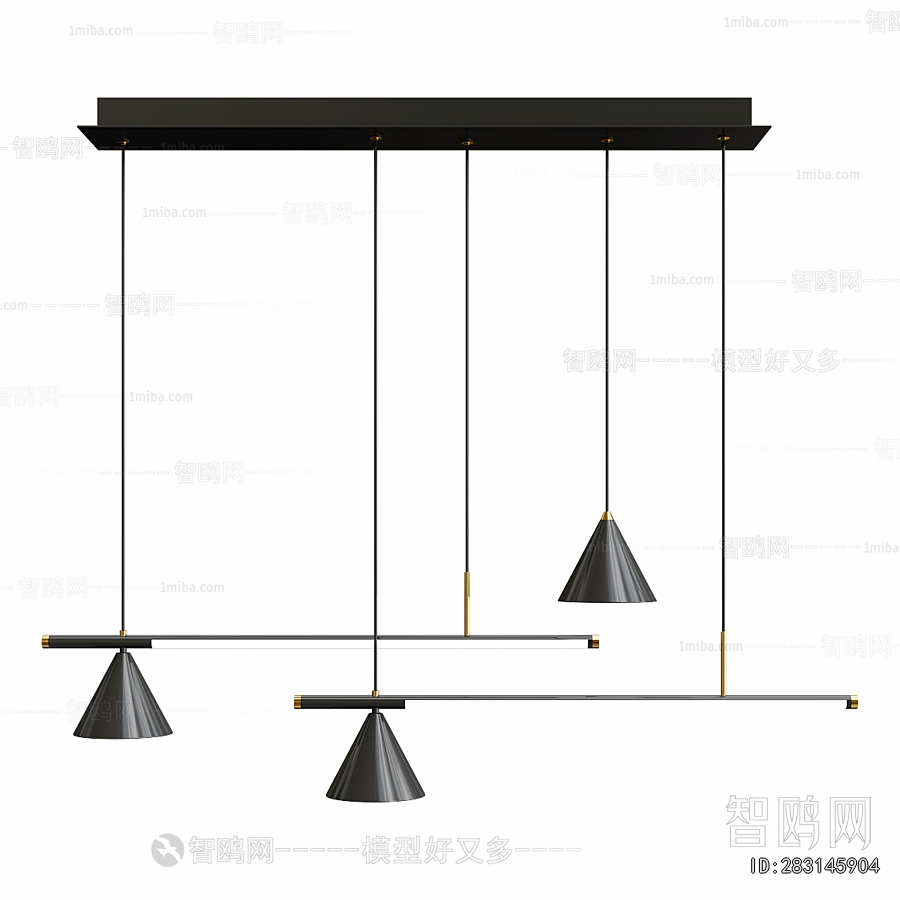 Modern Long Chandelier