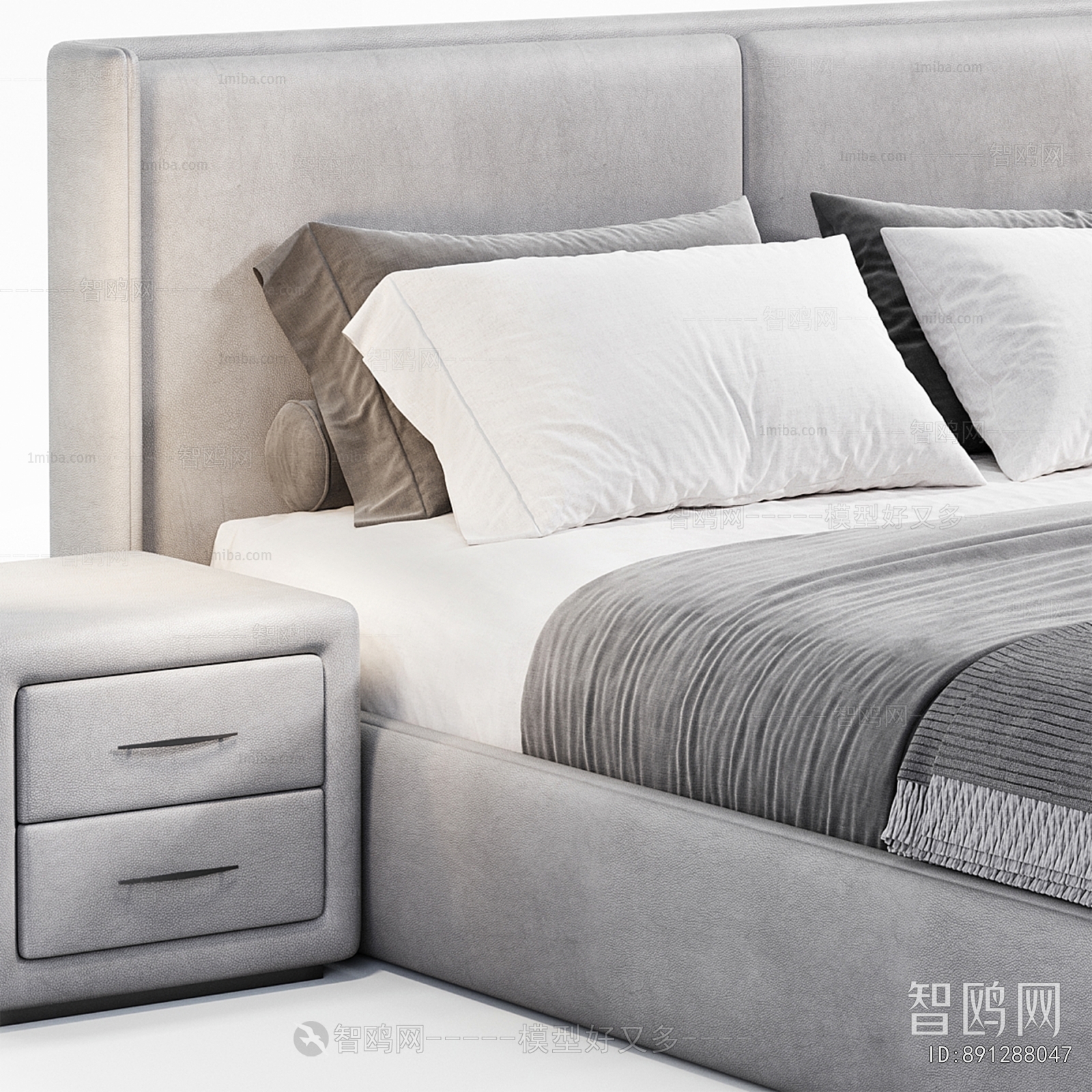 Modern Double Bed