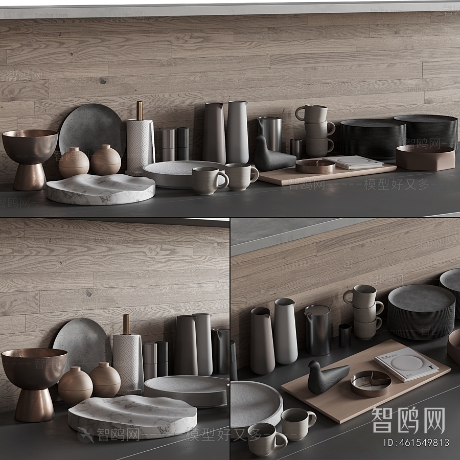 Wabi-sabi Style Tableware