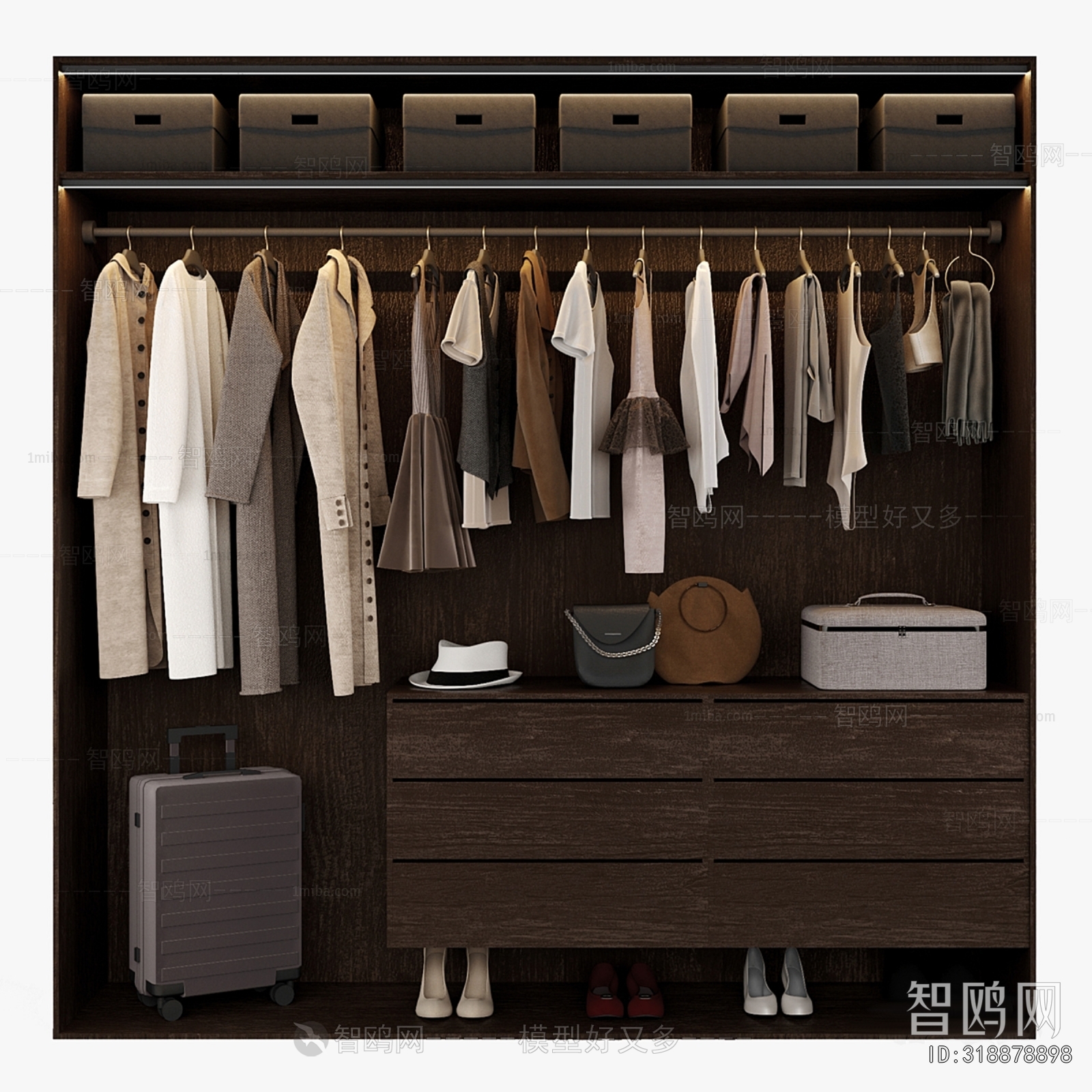 Modern The Wardrobe