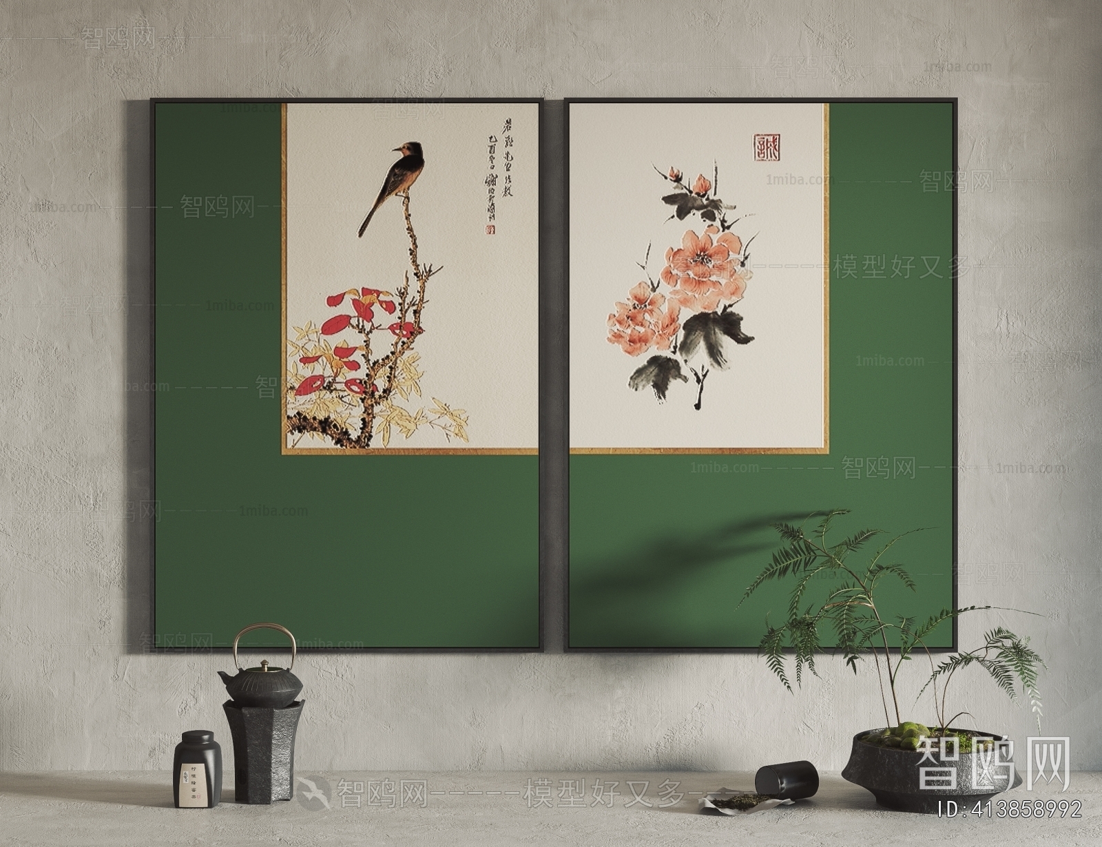 New Chinese Style Painting