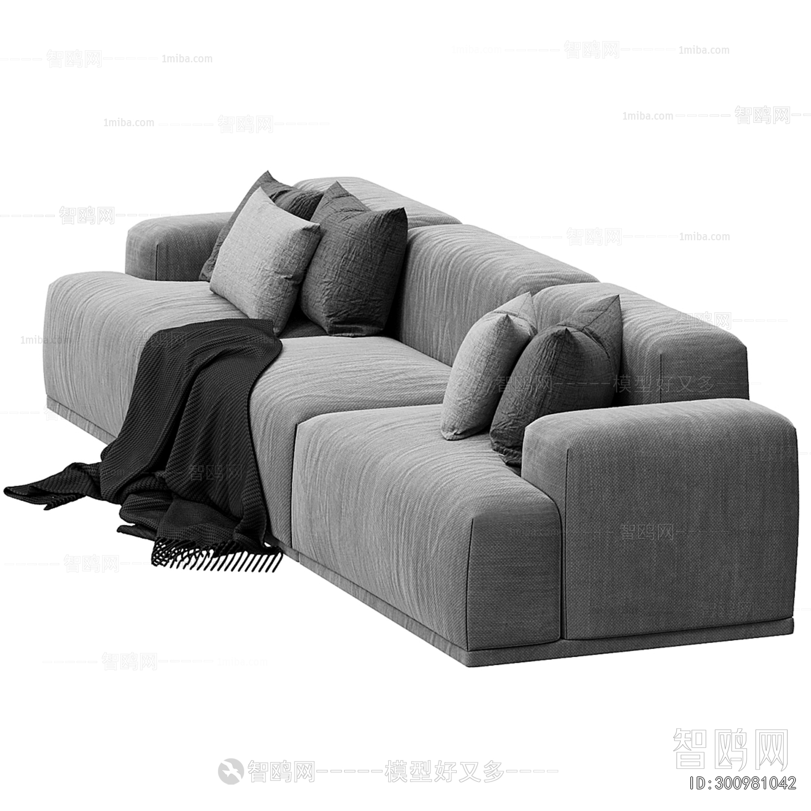 Modern Multi Person Sofa