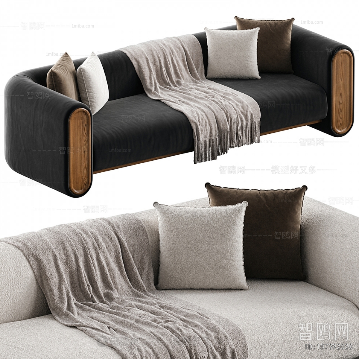 Modern Multi Person Sofa