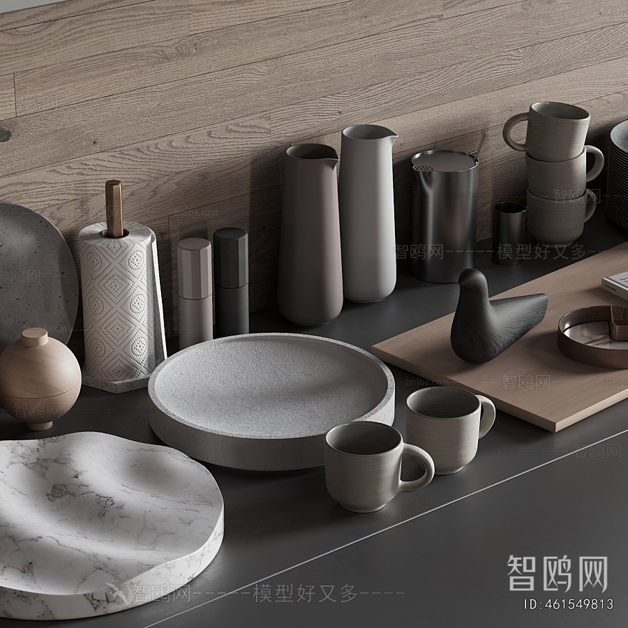 Wabi-sabi Style Tableware