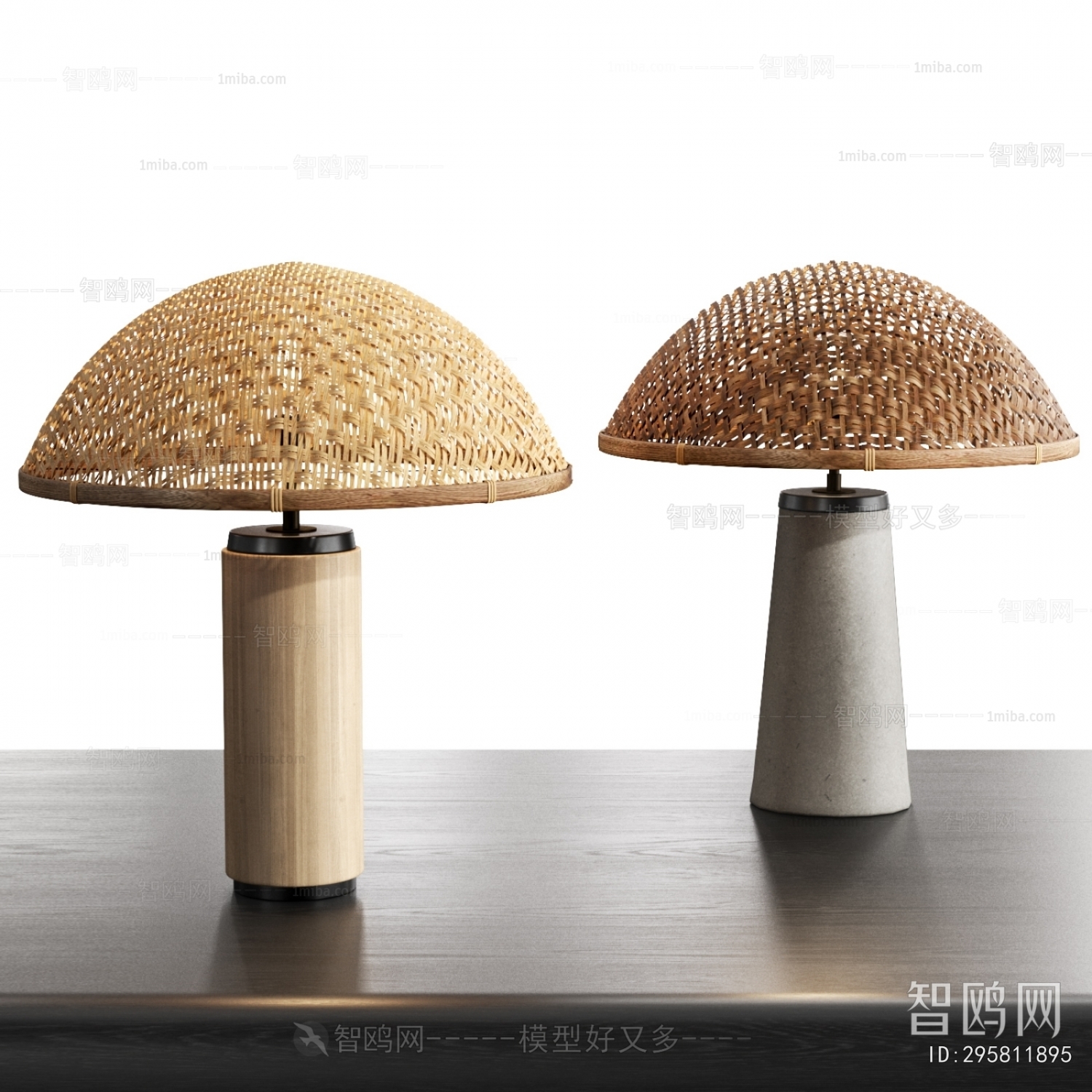 Wabi-sabi Style Table Lamp