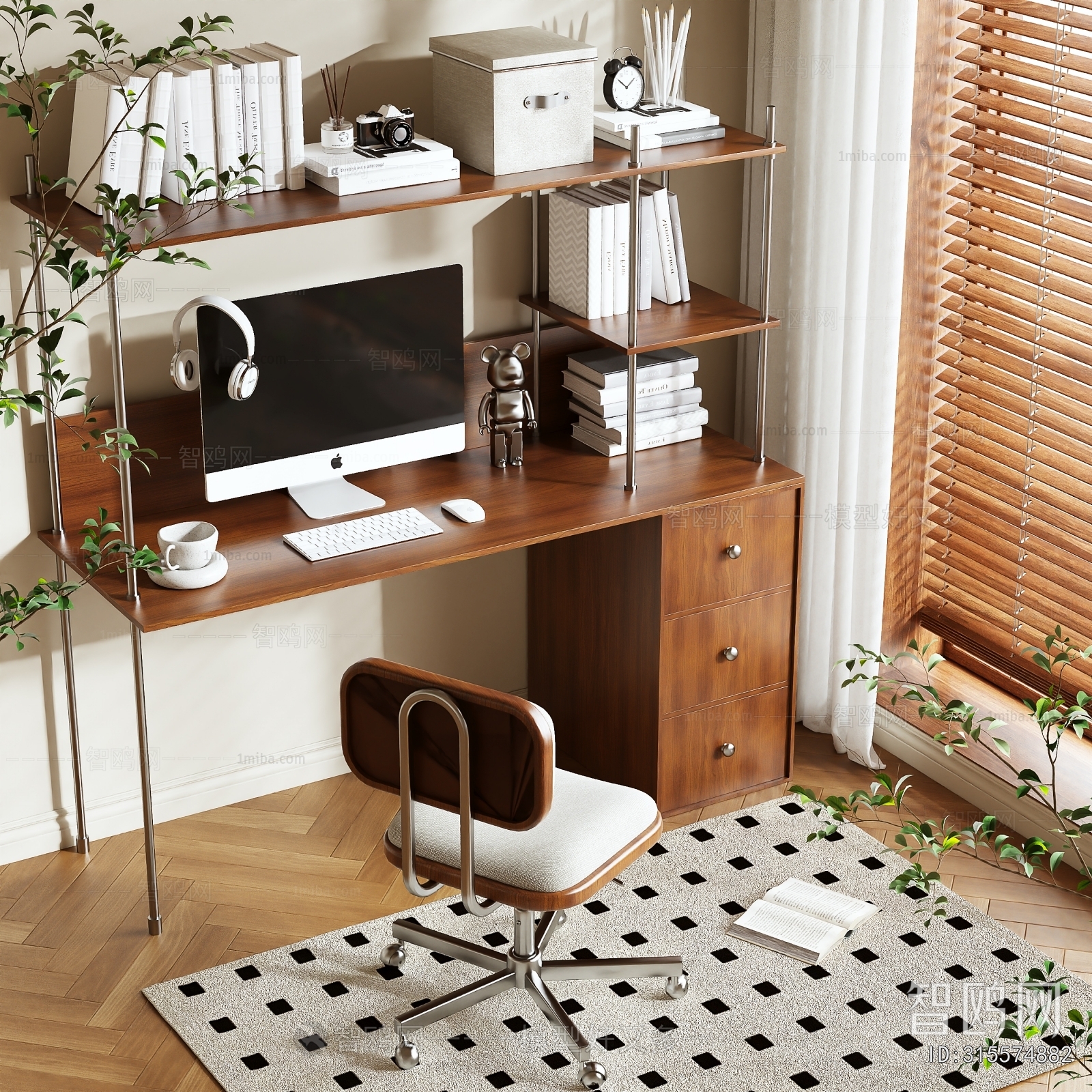 Modern Computer Desk And Chair