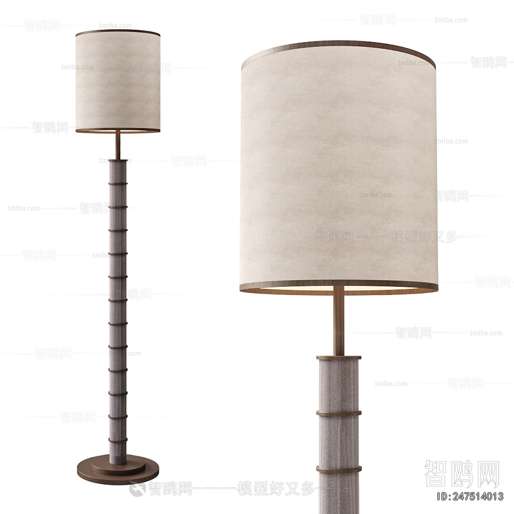 Wabi-sabi Style Floor Lamp