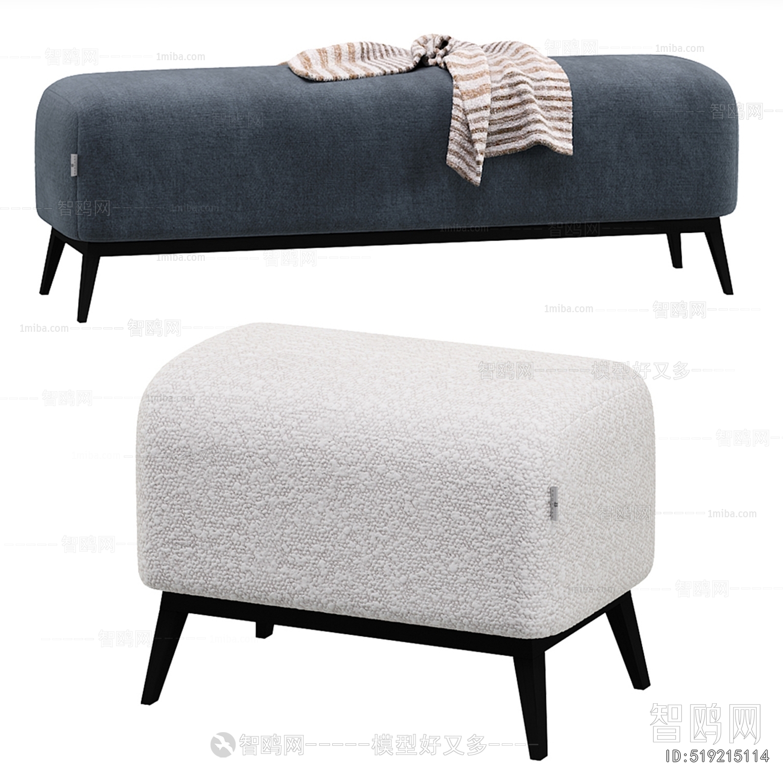 Modern Sofa Stool