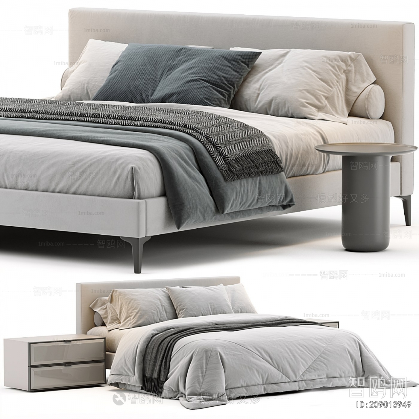 Modern Double Bed