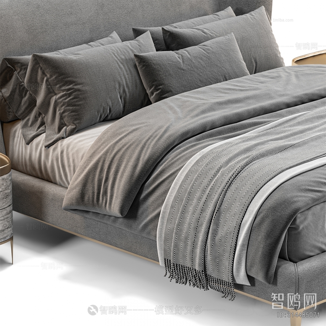 Modern Double Bed