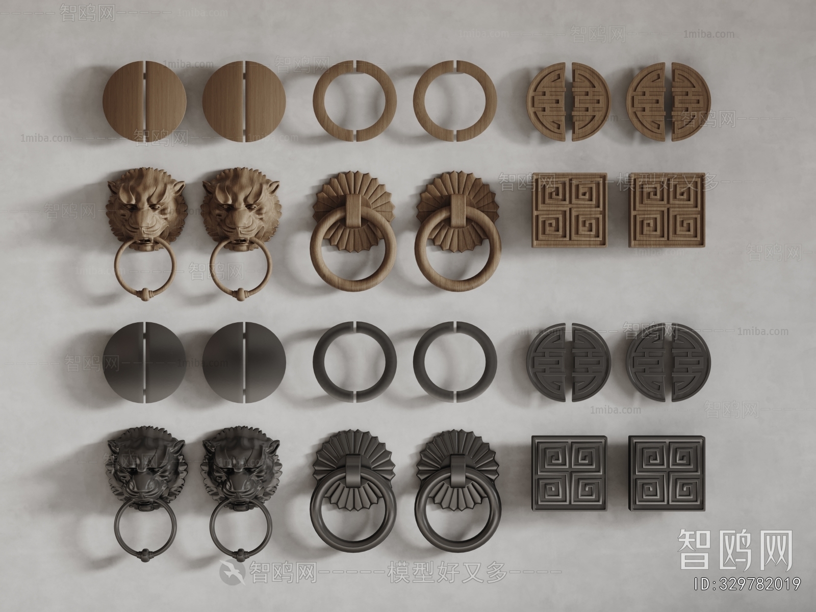 Chinese Style Door Handle