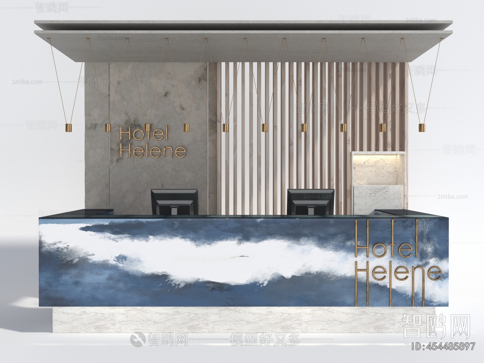 Modern Reception Desk