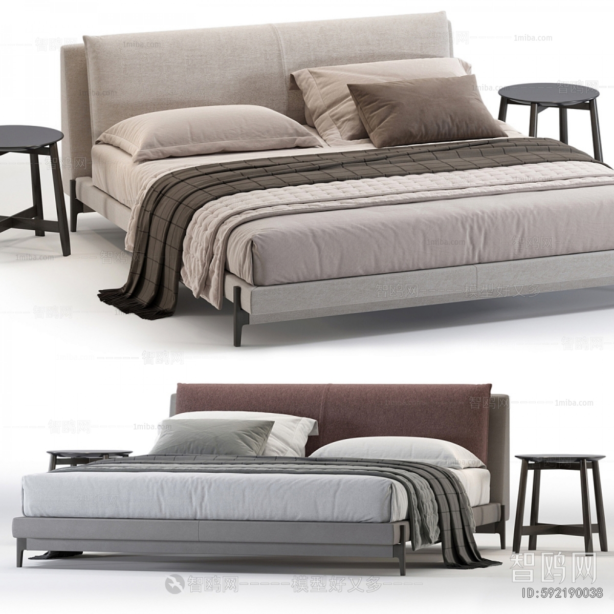 Modern Double Bed