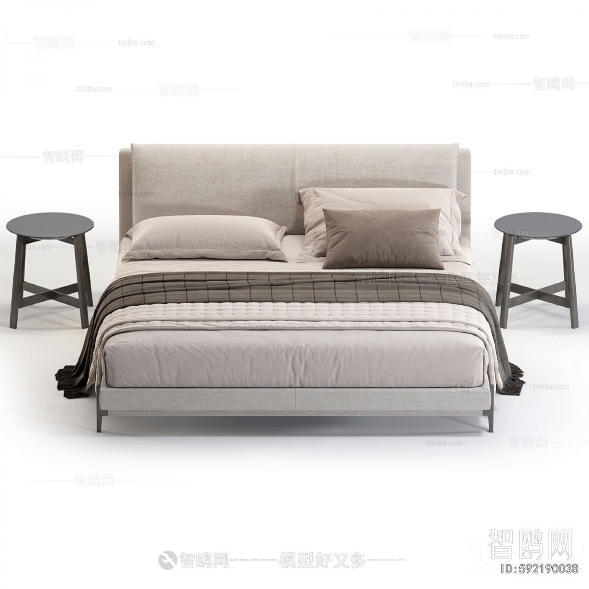 Modern Double Bed