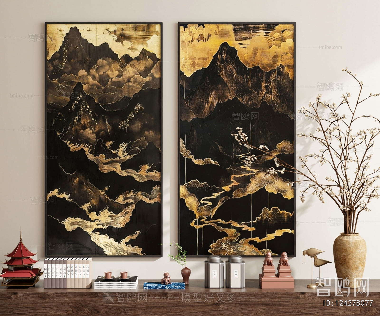 New Chinese Style Painting