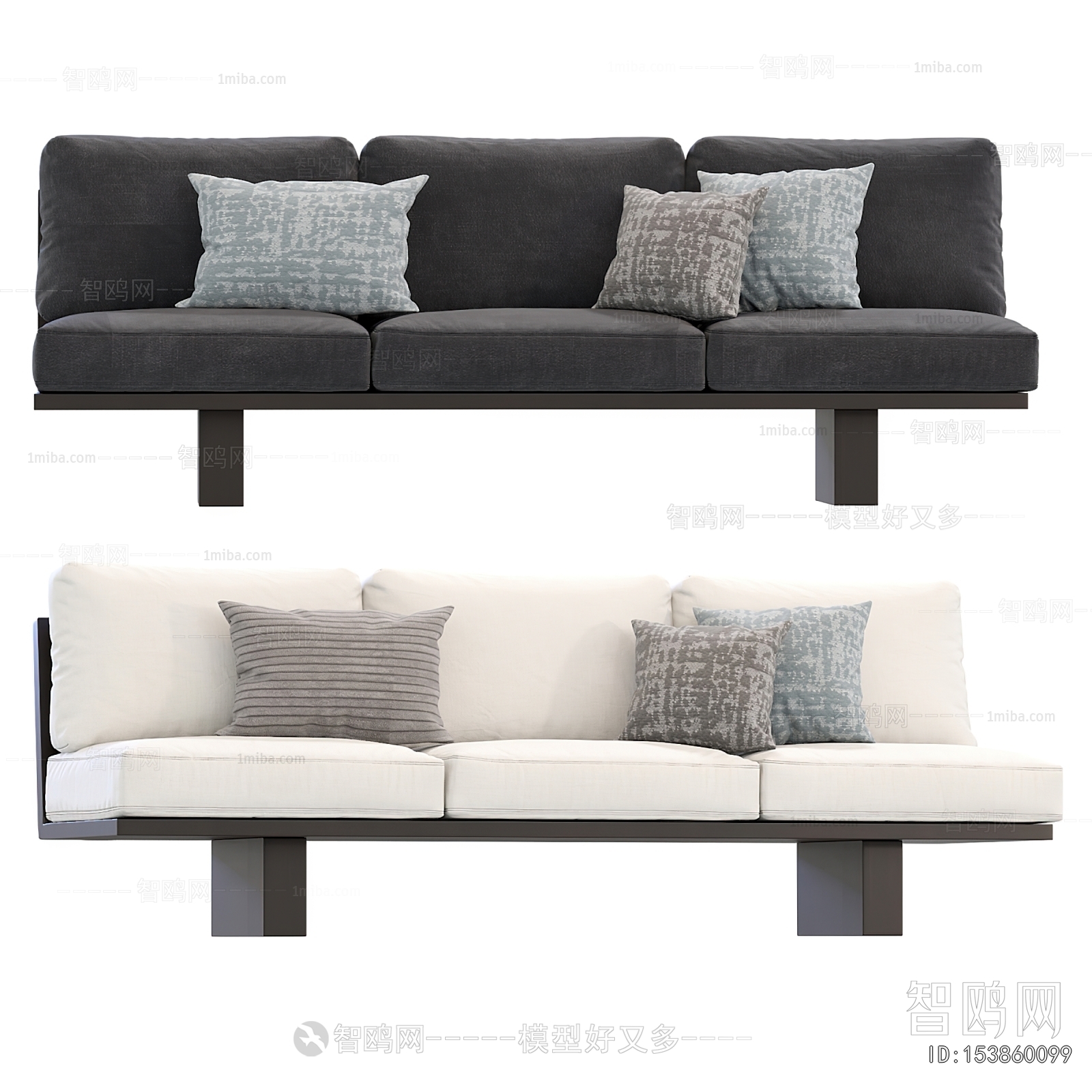 Modern Multi Person Sofa