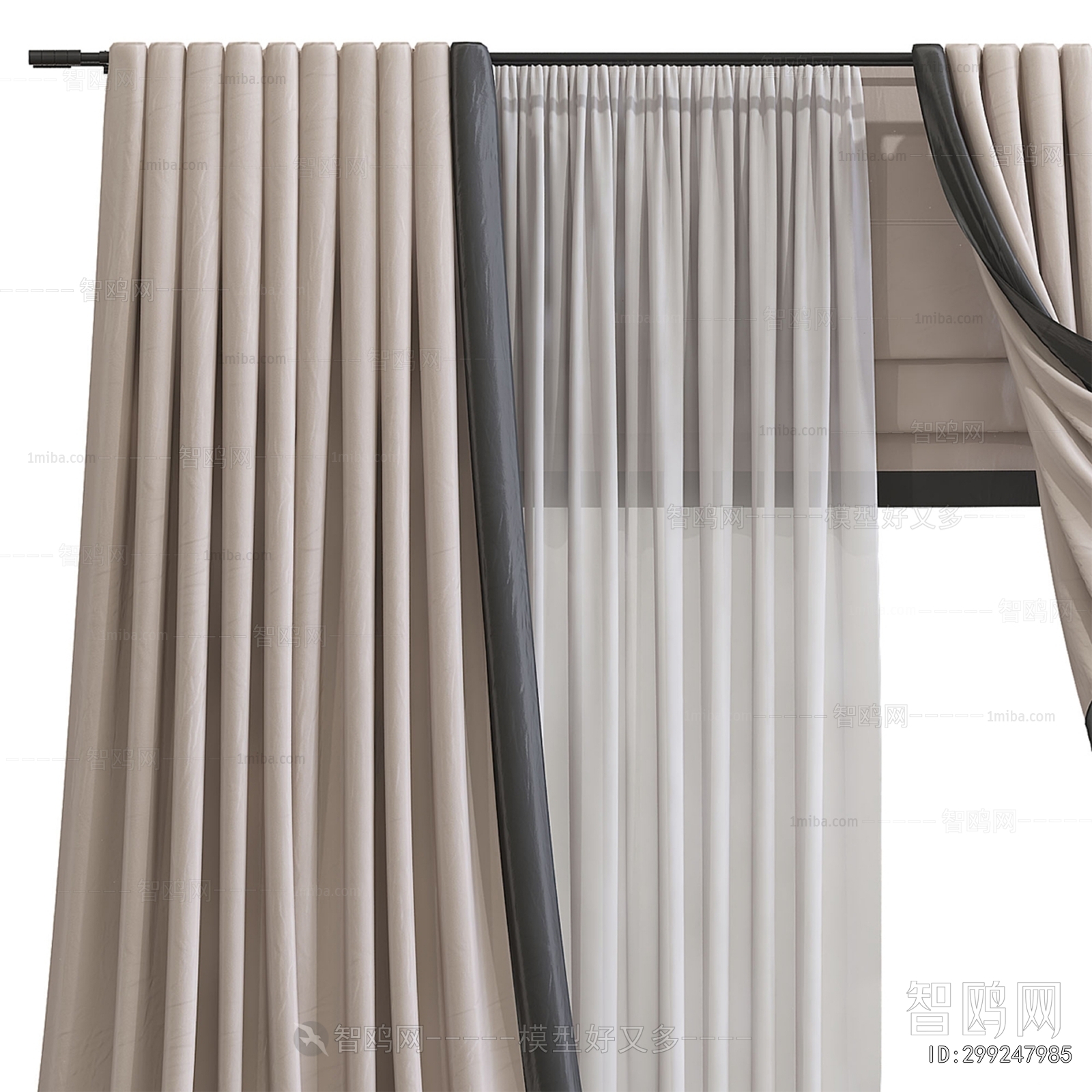 Modern The Curtain