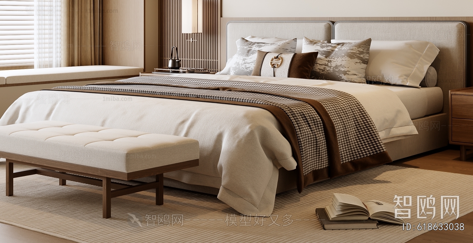 Modern Double Bed