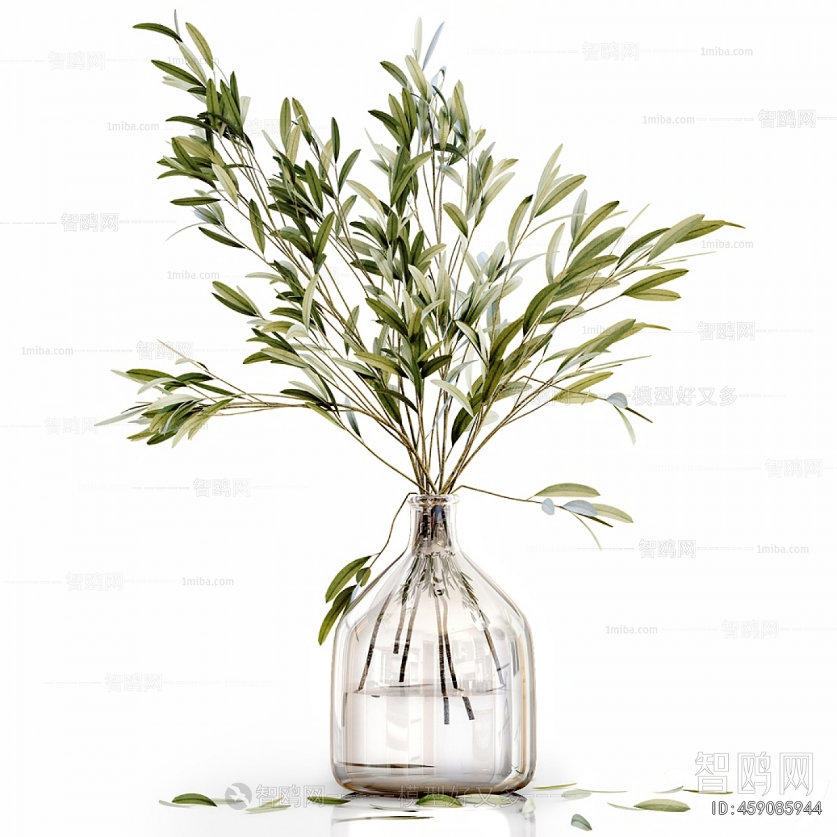 Modern Aquatic Green Plant