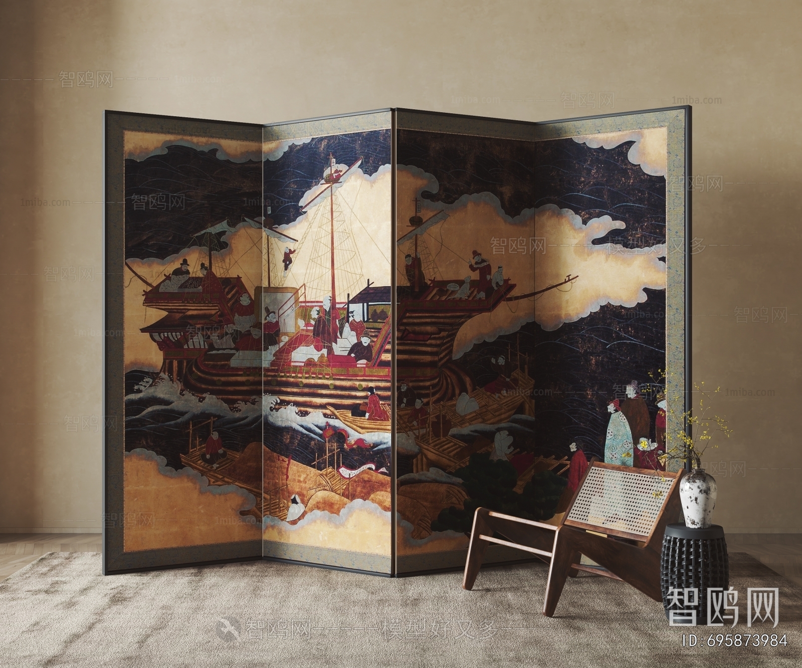 New Chinese Style Partition