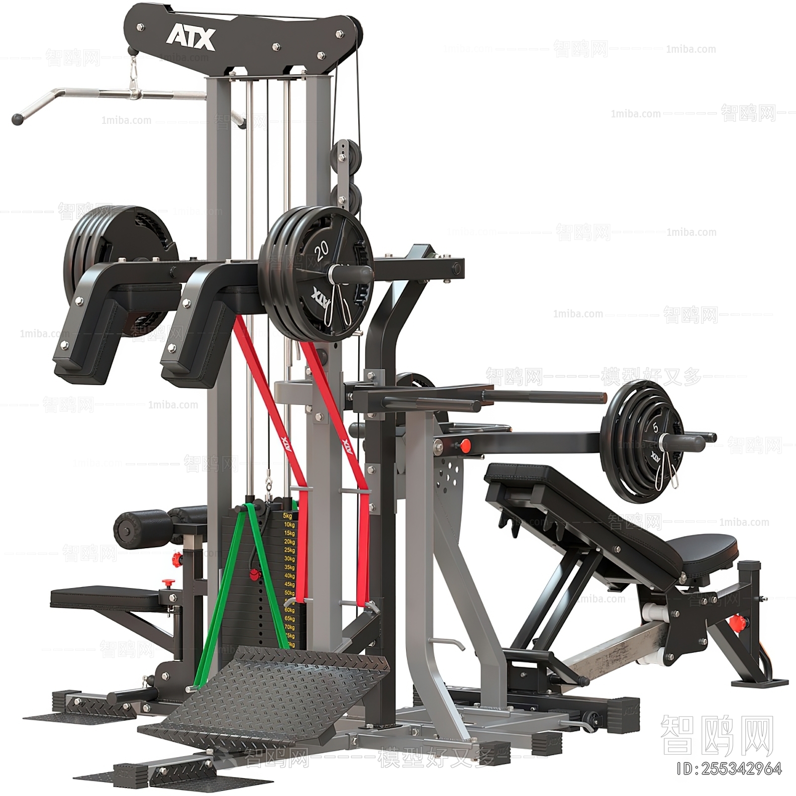 Modern Fitness Equipment