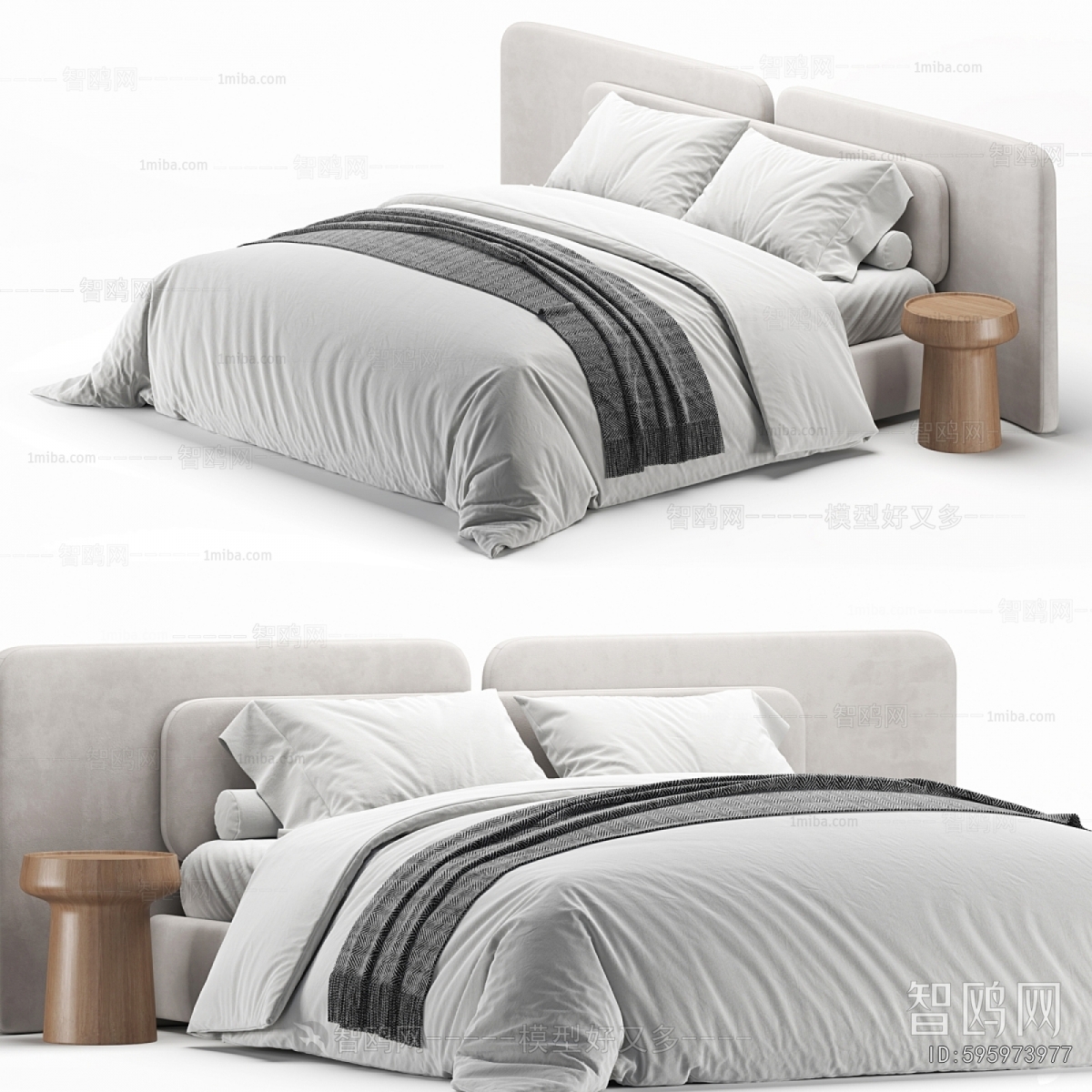 Modern Double Bed