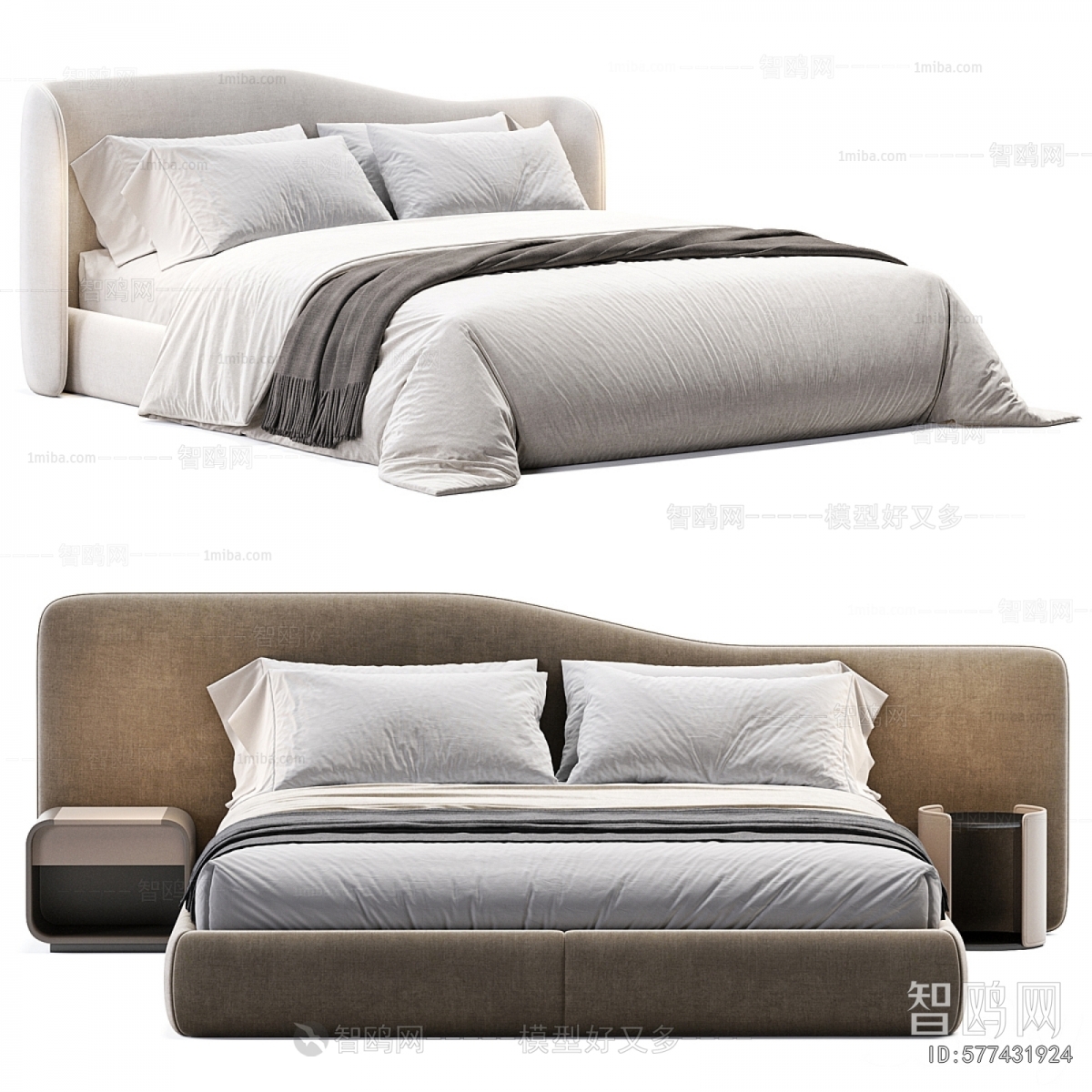 Modern Double Bed