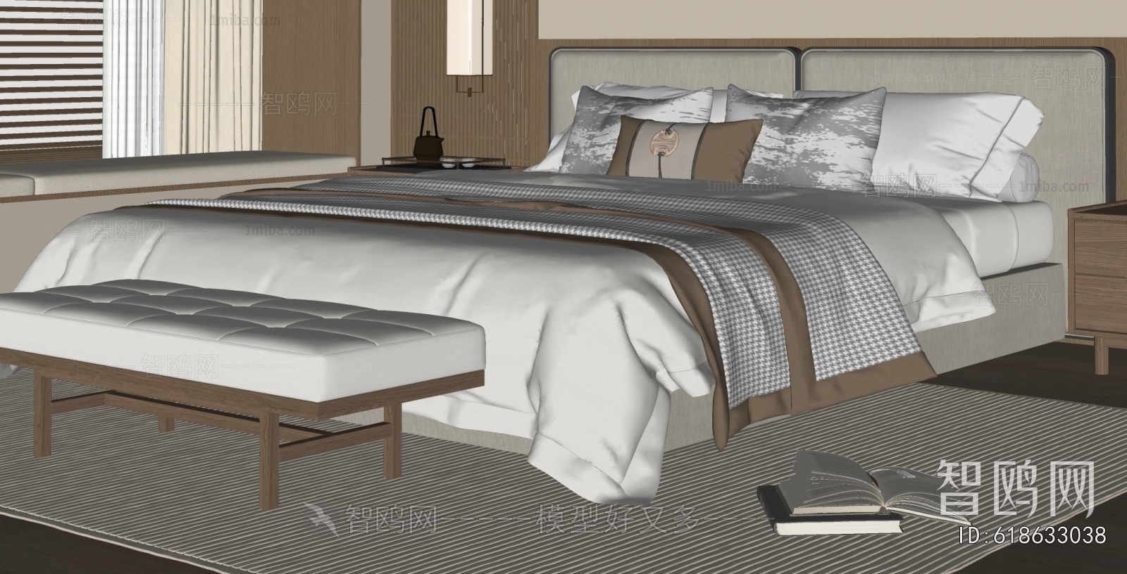 Modern Double Bed