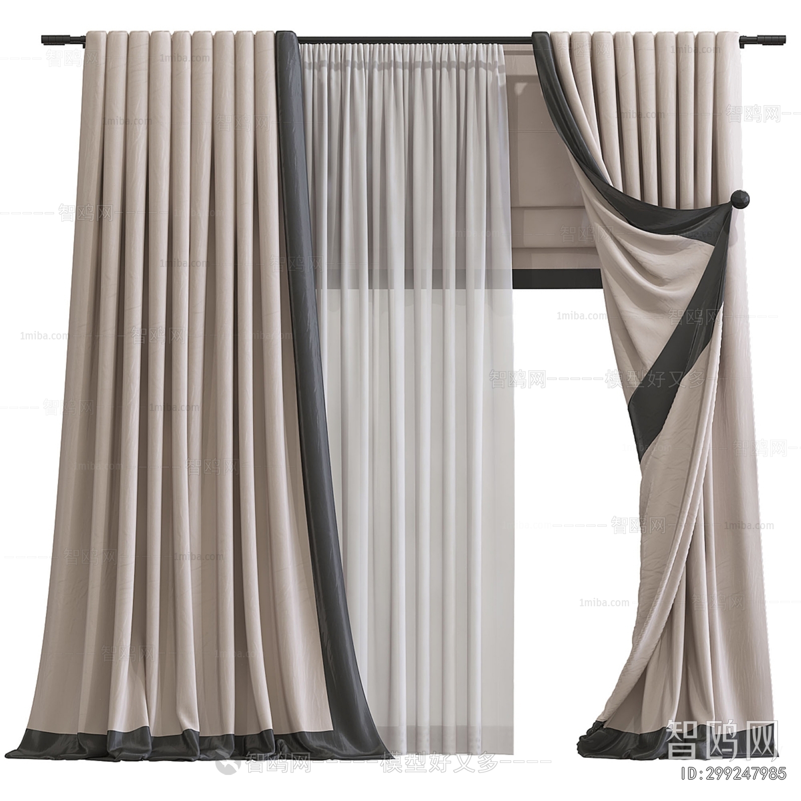 Modern The Curtain