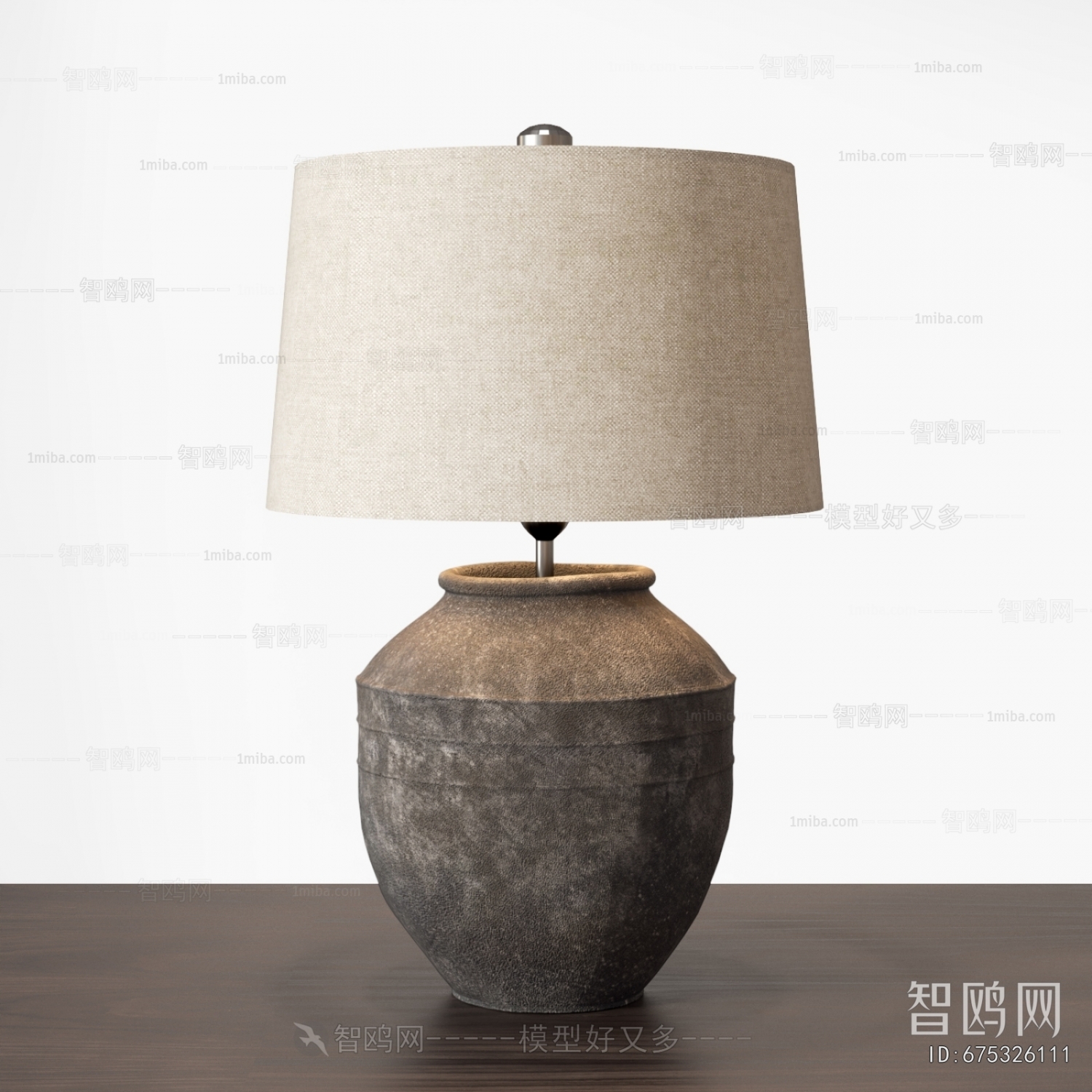 Wabi-sabi Style Table Lamp