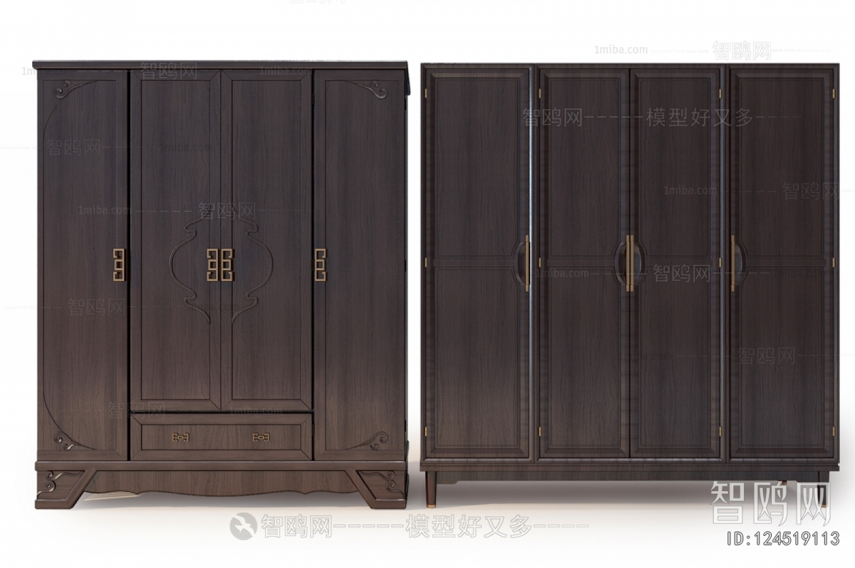 New Chinese Style The Wardrobe