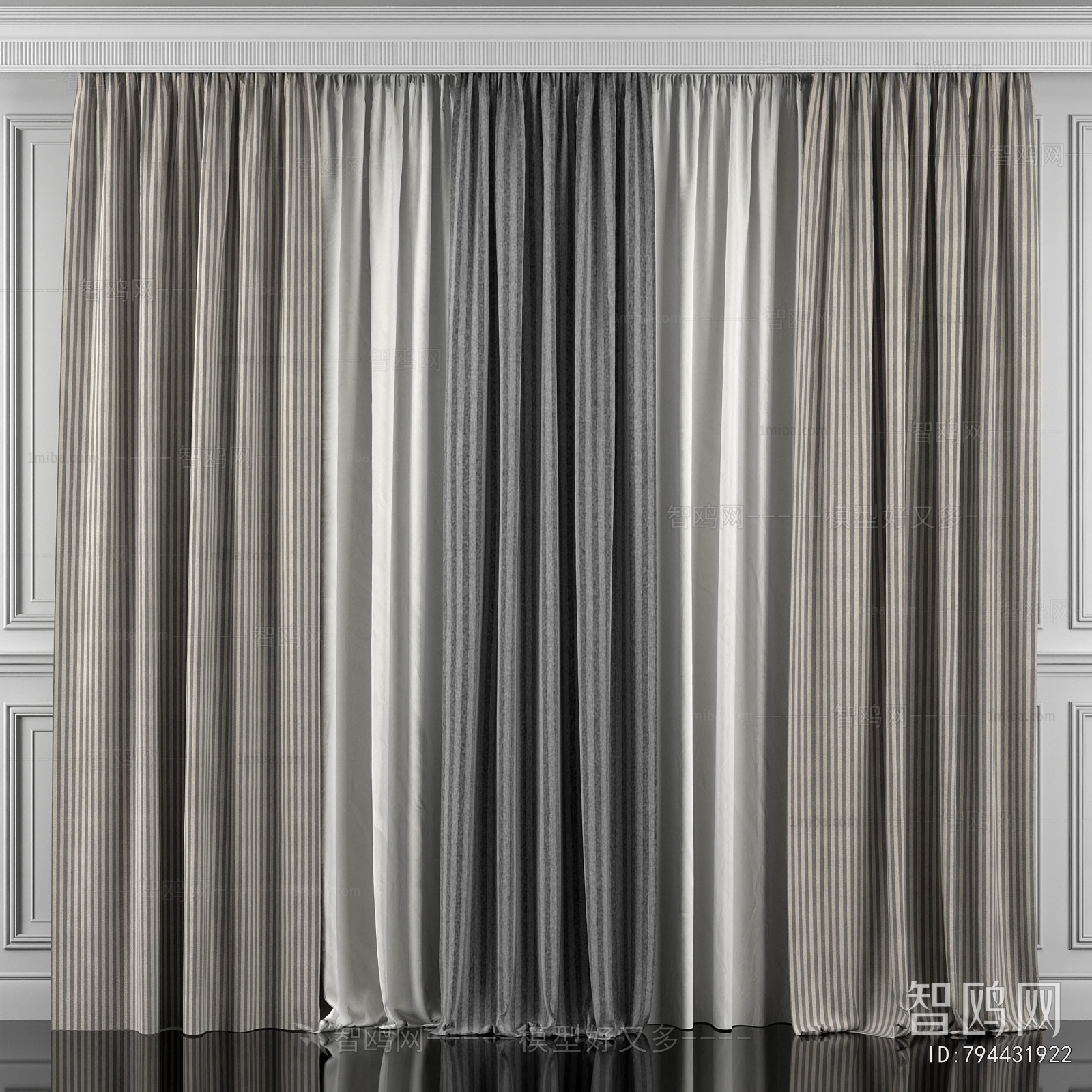 Modern The Curtain