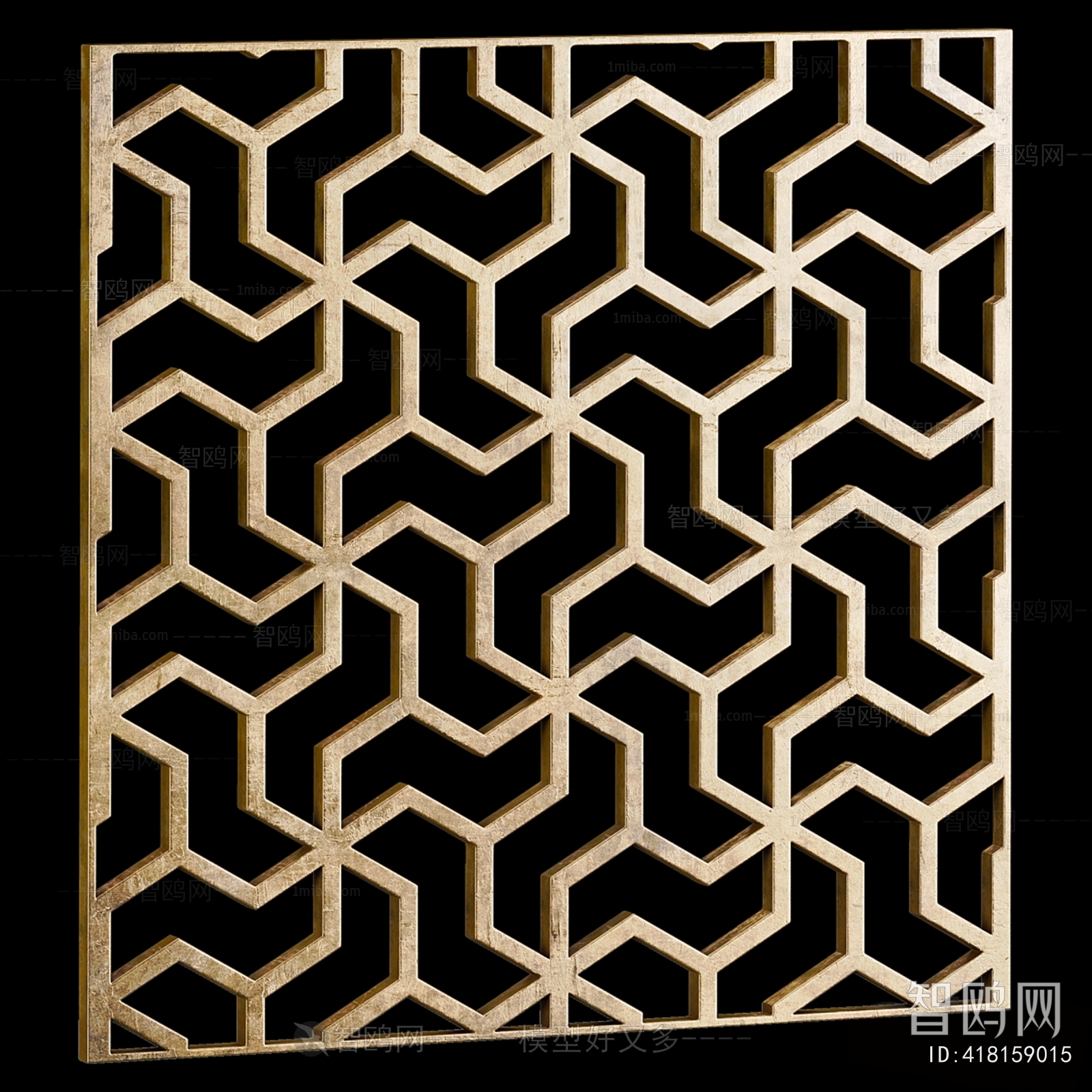 Modern Metal Screen Partition