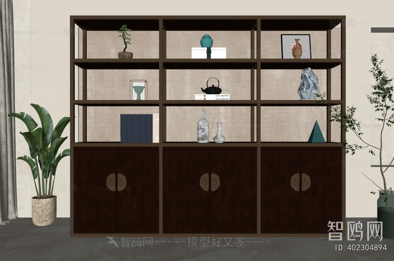 New Chinese Style Shelving