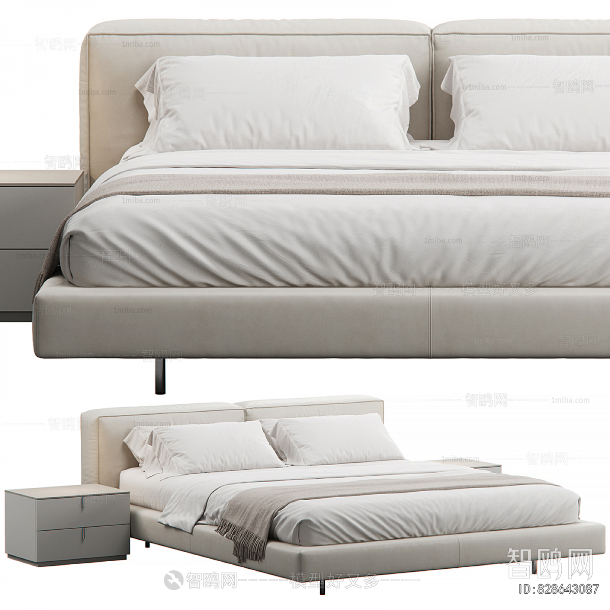 Modern Double Bed