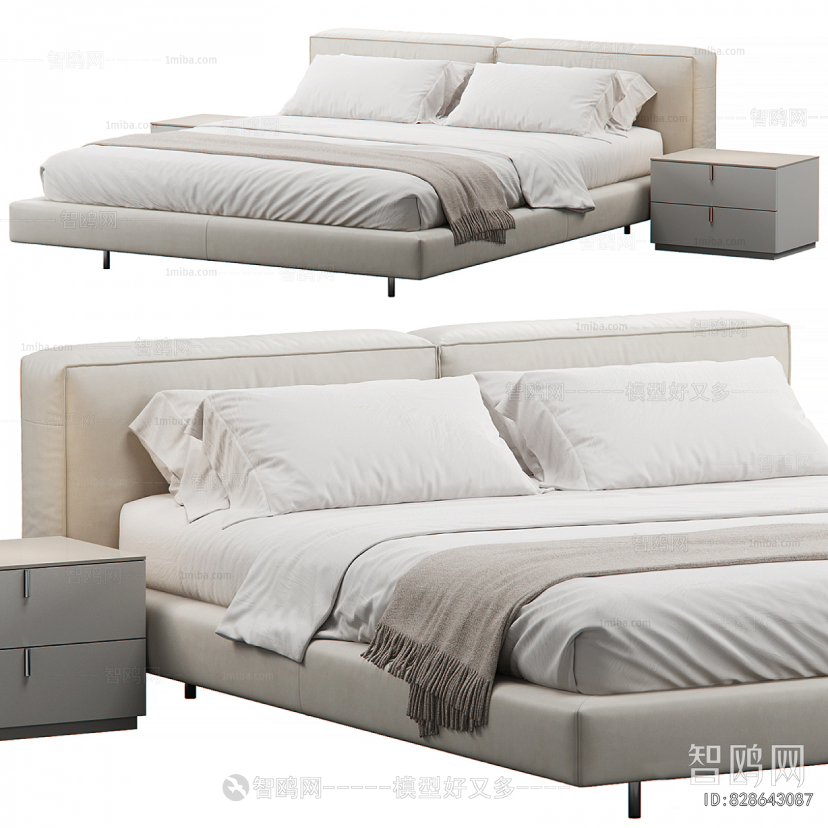 Modern Double Bed