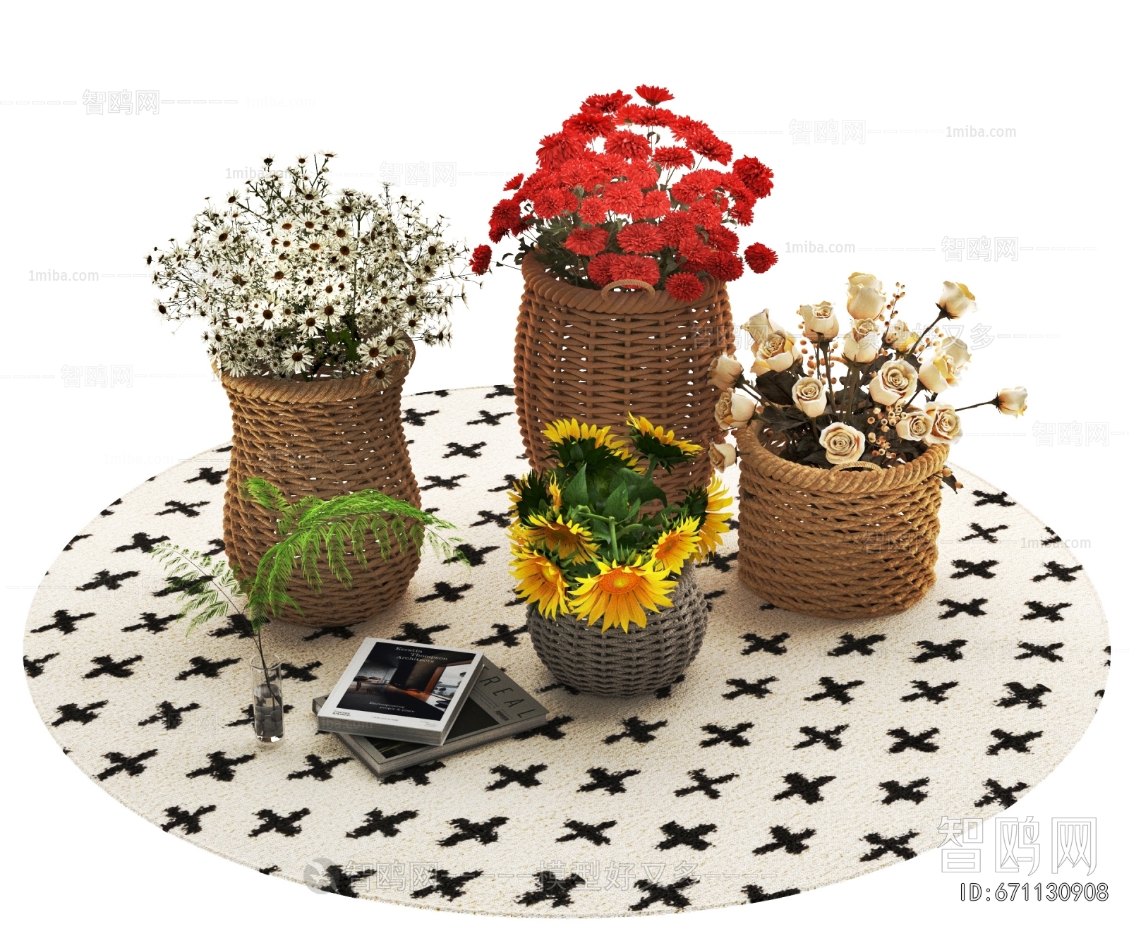 Modern Flower Arrangement