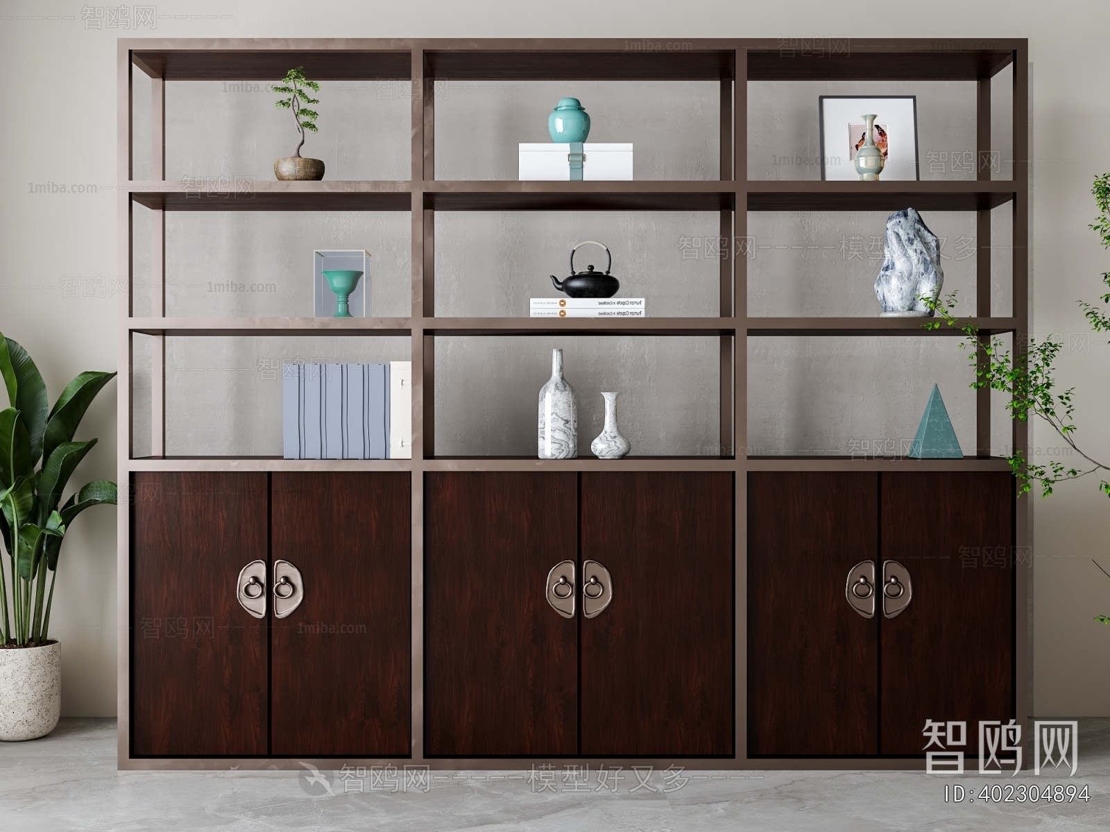 New Chinese Style Shelving