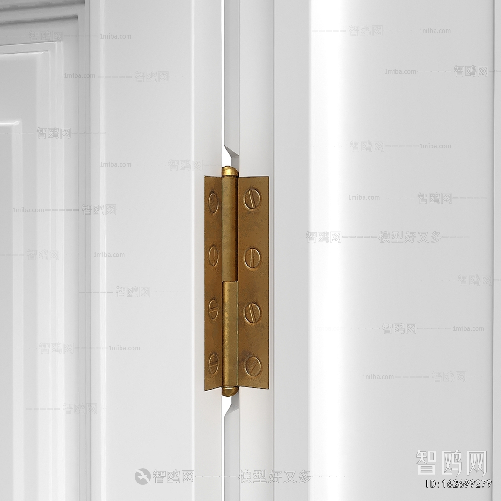 Simple European Style Double Door