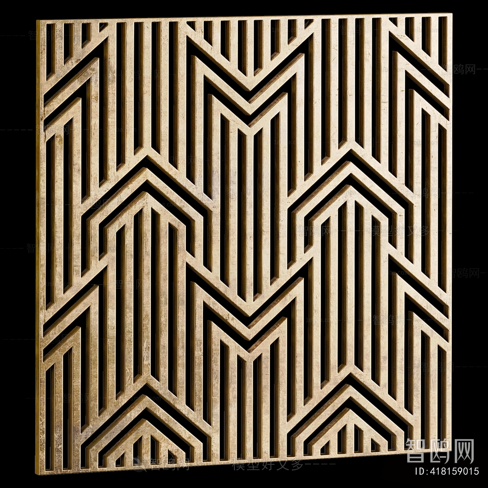 Modern Metal Screen Partition