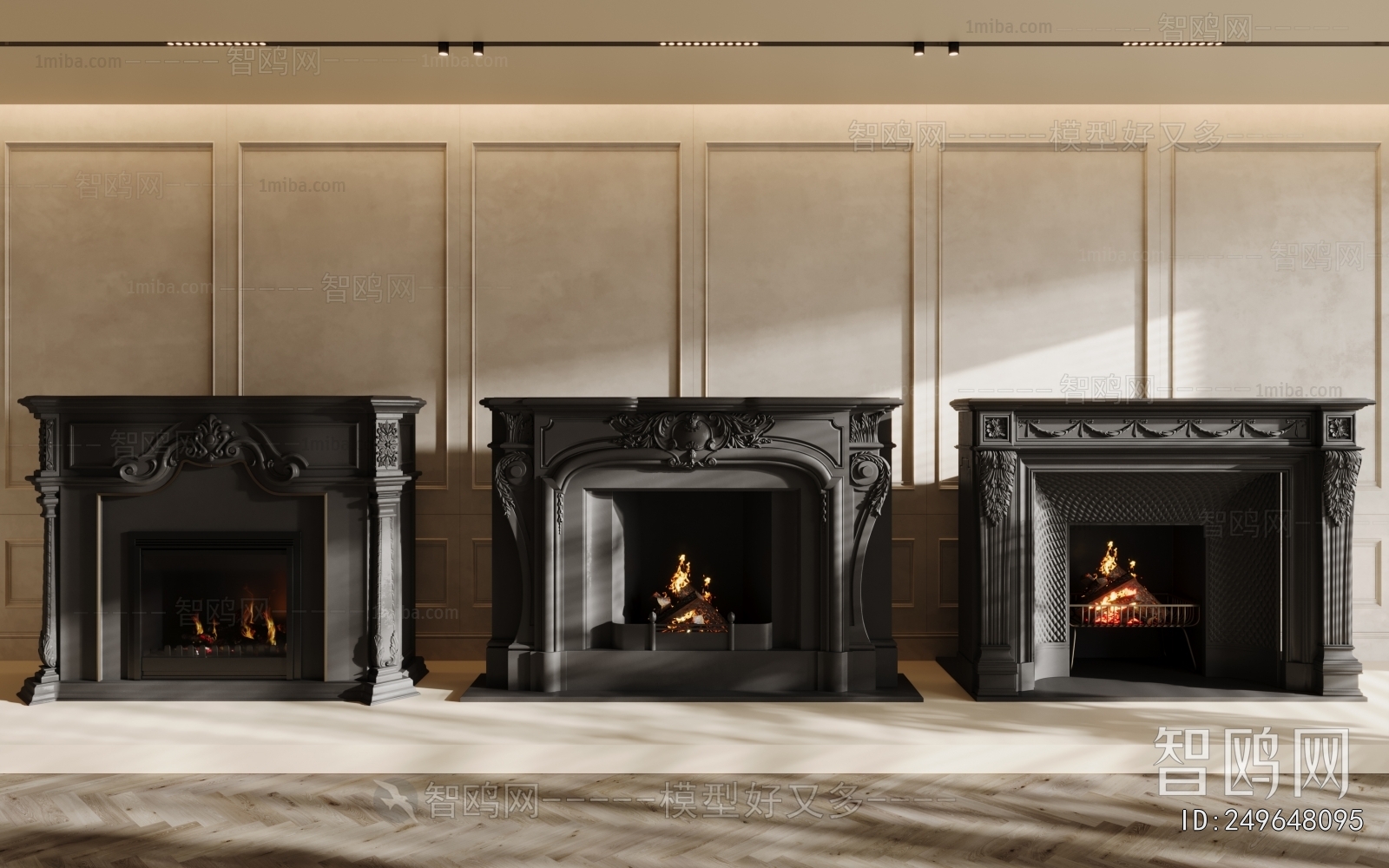 European Style Fireplace