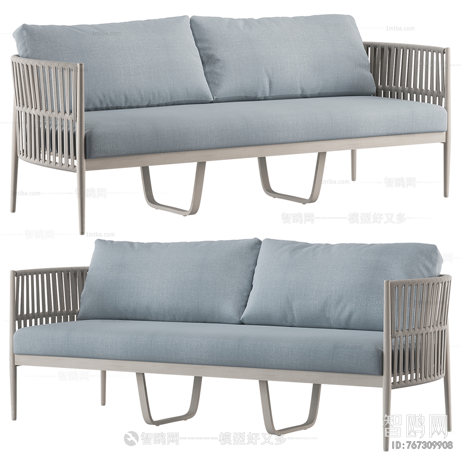 Nordic Style Outdoor Sofa