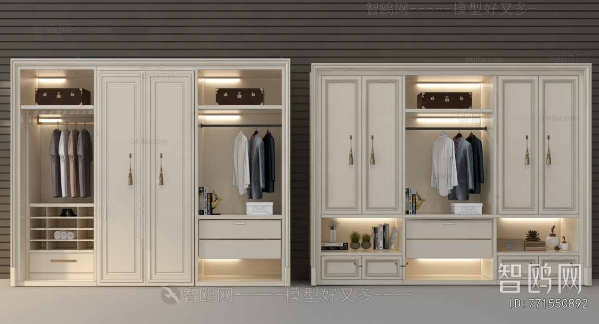 Simple European Style The Wardrobe