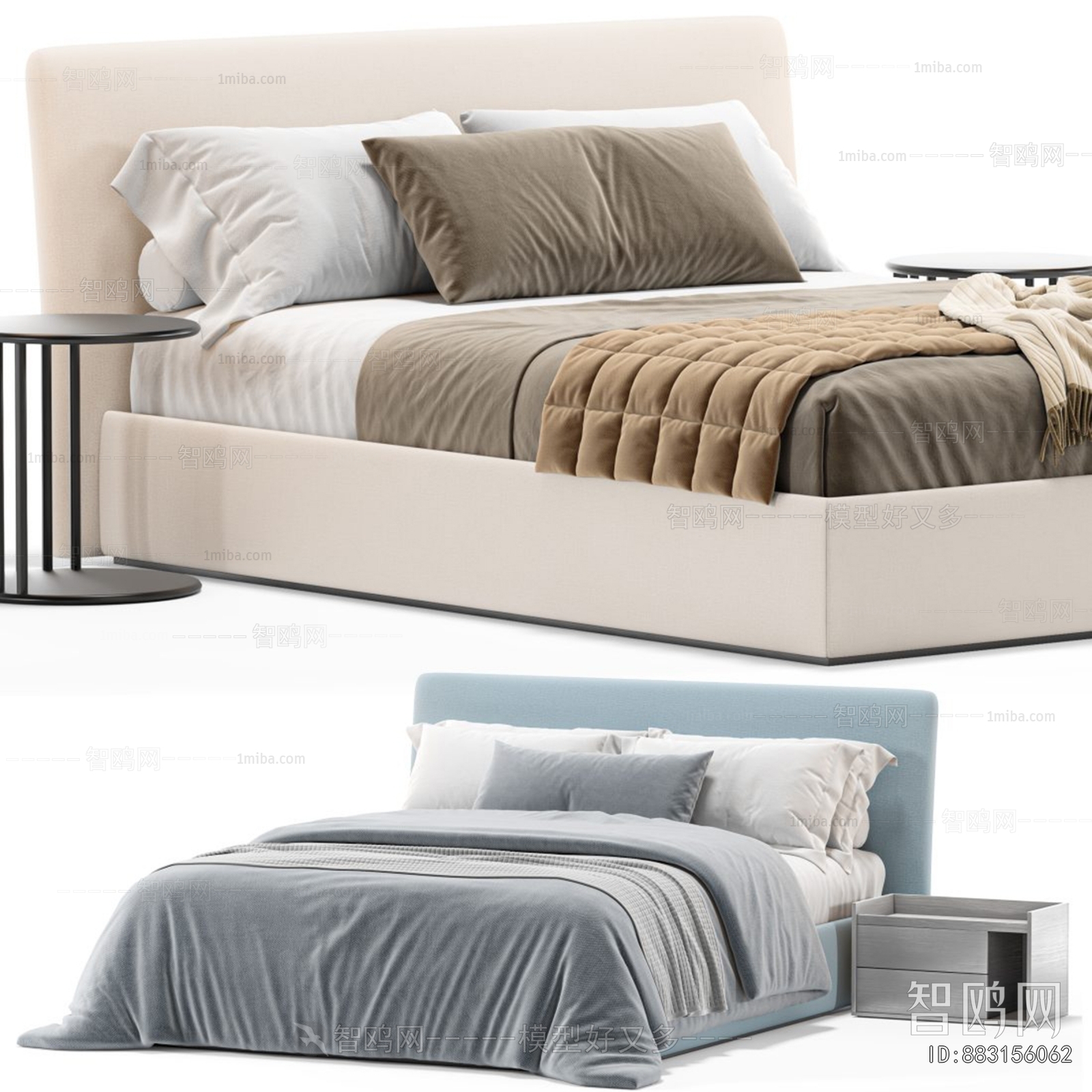 Modern Double Bed
