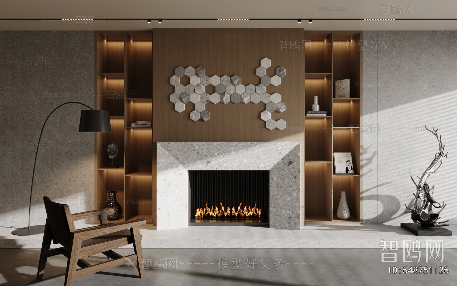 Modern Fireplace