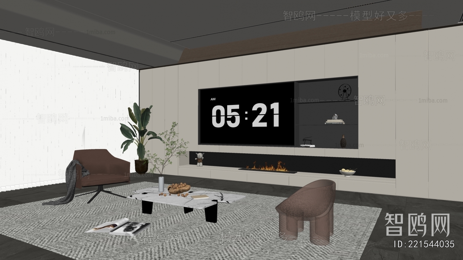 Modern A Living Room