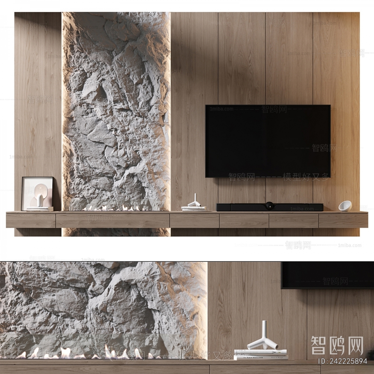 Modern TV Wall