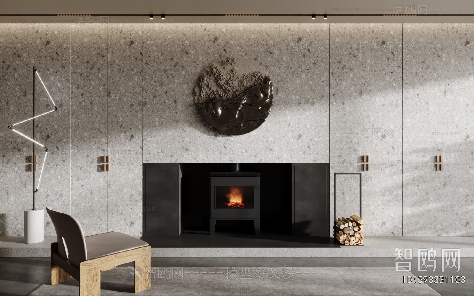 Modern Fireplace