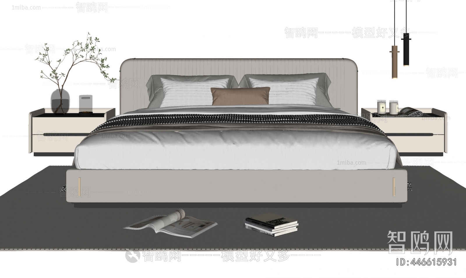 Modern Double Bed